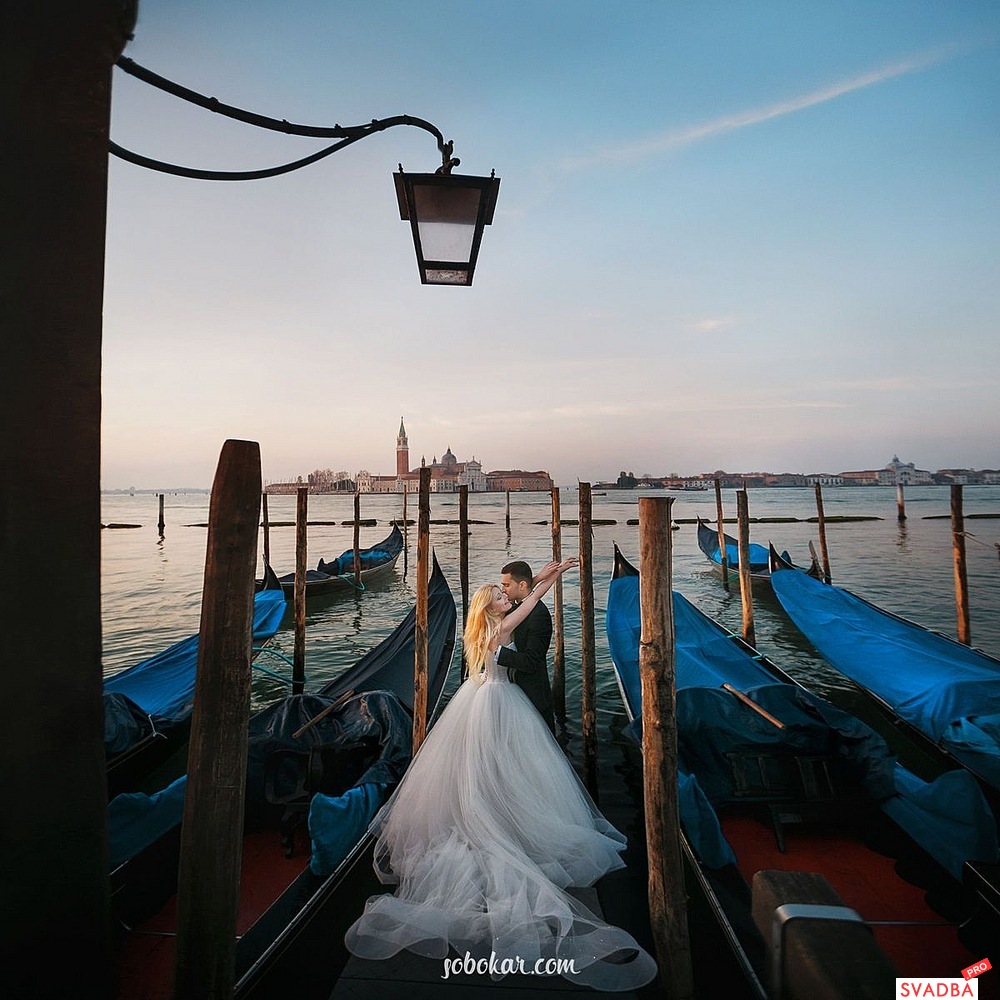 Romantic wedding in Italy